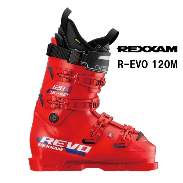 25 REXXAM レグザム  R-EVO 120M (Fire Red)　スキーブーツ  ゲレンデ...