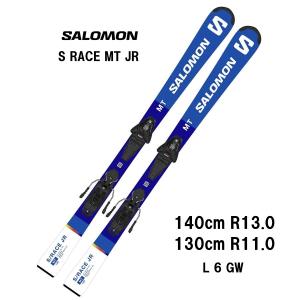 25 SALOMON サロモン  S/RACE MT JR + L6 GW ジュニア スキー板｜kandahar