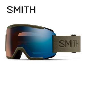 25 SMITH スミス SQUAD 01027508 FOREST CP PRO Photochromic Blue Mirror スキーゴーグル