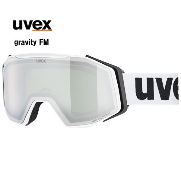 25 UVEX (ウベックス)  gravity FM 【550541】 【ホワイトマット 】スキー...