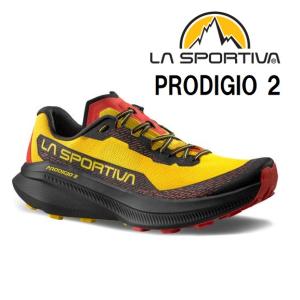 LA SPORTIVA スポルティバ PRODIGIO 2 プロディジオ 2 メンズ トレラン シューズ (Yellow/Black)｜カンダハー ヤフー店