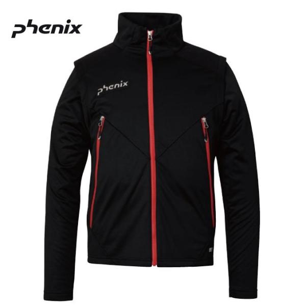 26 PHENIX フェニックス  Soft Shell Jacket  PFB72KT06 BLA...