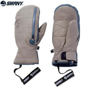グローブ　スノーグローブ　レザー　革　SWANY　スノボ　スノーボード　手袋　S レザーグローブ SWANY スワニー Classic Combi Glove ゴアテックス