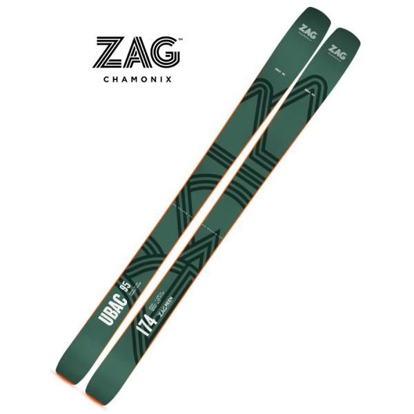 26 ZAG ザグ UBAC 95 ビンディング無し 山スキー板