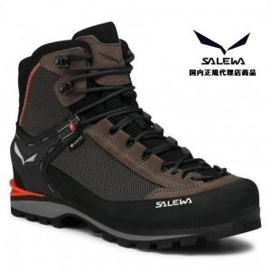 SALEWA サレワ  MS CROW GTX(クロー）(#7512) Wallnut/Fluo Orange【登 山靴/トレッキング/ハイキ ング/シューズ】｜kandahar