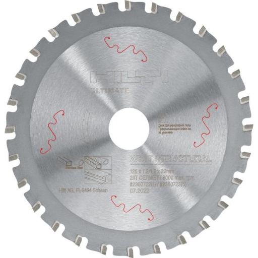 HILTI ヒルティ 丸ノコ用チップソー SCBM XCut Struc 136 2360720