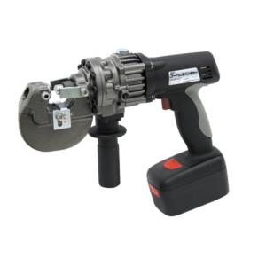 小型油圧端子圧着機　西田製作所 端子圧着セット - YouTube