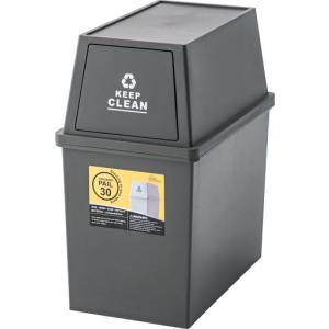 東谷(あずまや) スタッキングペール30L スリム ブラウン LFS-760BR【メーカー直送品】