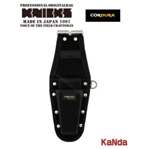 KNICKS　ニックス　黒タグ　CORDURA　KCS-201PLNDX　SUS補強入型押ペンチ・ニッパー2Pホルダー【ステン補強プレート＋本体】（コラボ商品）