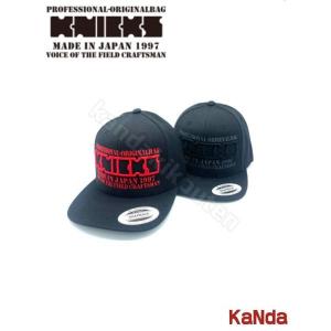 KNICKS　ニックス　KN-CPB　KN-CPR　knicks　キャップ　【ブラック・レッド】｜kandakikou