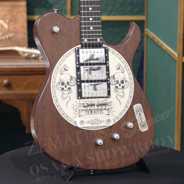 パーカープレゼント Zemaitis ゼマイティス エレキギター DFG24 3H, Natural...