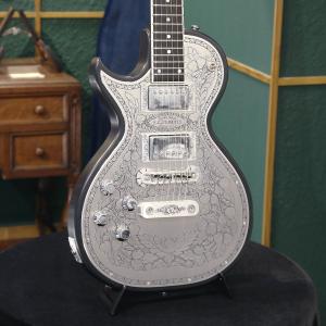 Zemaitis ゼマイティス ギターストラップ レザー Embossed Leather