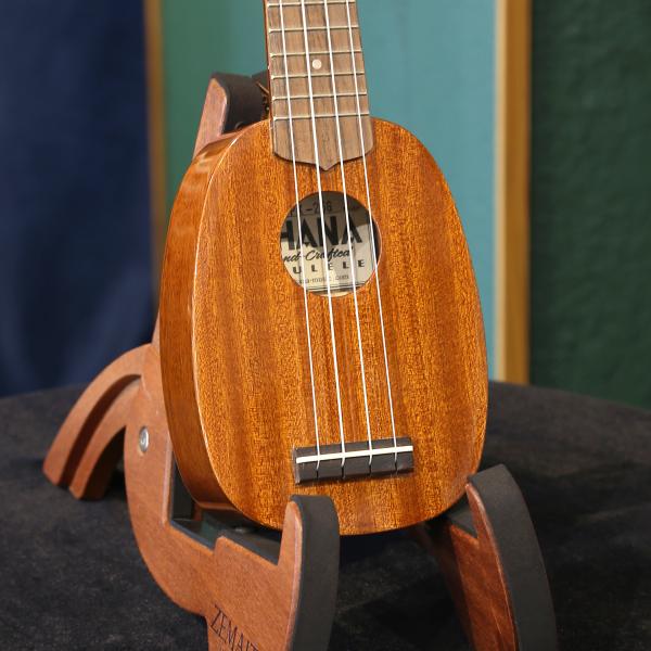 ウクレレ 弦プレゼント オール単板 マホガニー パイナップル オハナウクレレ Ohana Ukule...