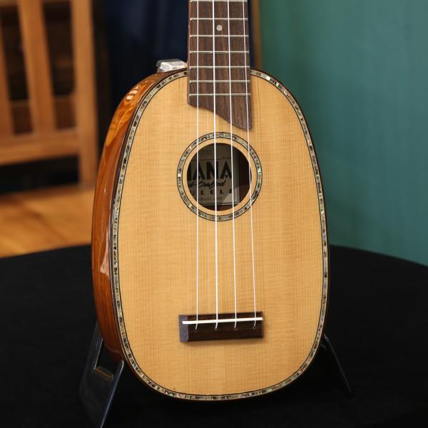 弦プレゼント中! オール単板 パイナップル ソプラノ ウクレレ 検品・調整済出荷 オハナウクレレ O...