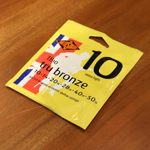 Rotosound ロトサウンド Tru Bronze Extra Light 80/20 Bron...
