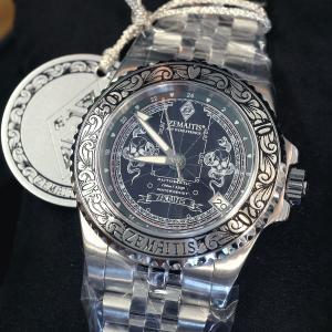 Zemaitis ゼマイティス ギターストラップ レザー Embossed Leather