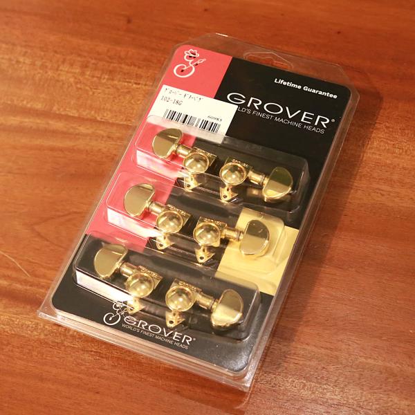 Grover グローバー ギターペグ 102-18, Gold