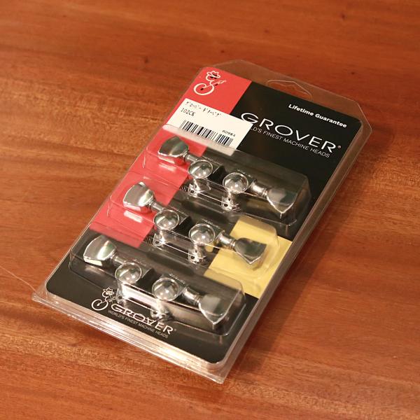 Grover グローバー ギターペグ 102 Keystone button, Chrome
