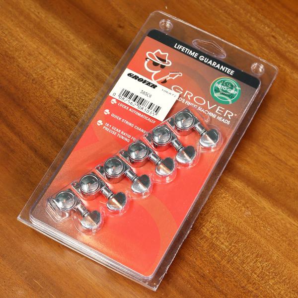 Grover グローバー ギターペグ 505C6 クローム