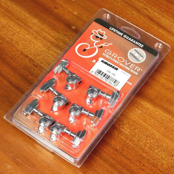 Grover グローバー ギターペグ 109-18C, Chrome クローム