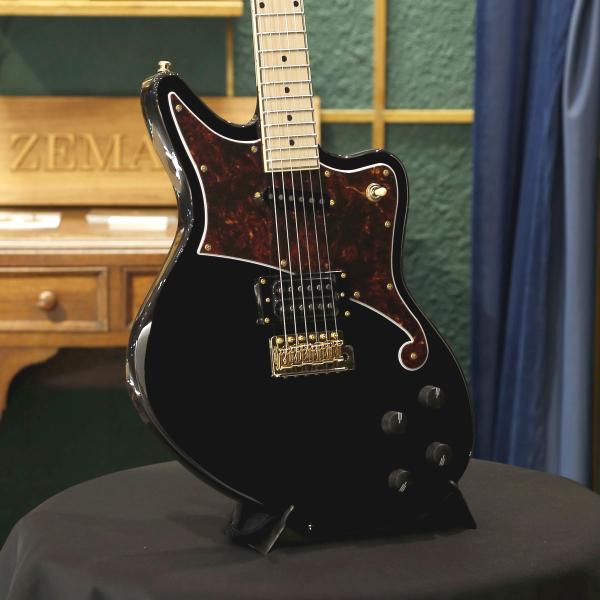 D&apos;Angelico ディアンジェリコ エレキギター Deluxe Bedford Black wi...