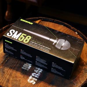 Shure シュアー SM58-LCE ダイナミックマイク 定番ボーカル用マイク 国内正規品 高音質 ライブ用｜kandashokai