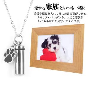 遺骨 ペンダント メモリアルペンダント 犬 猫...の詳細画像3