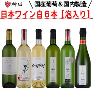 日本ワインセット ６本 飲み比べ 金賞ワイン 入り 大和葡萄酒