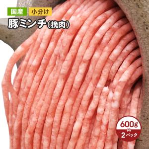 小分けパック 国産豚ミンチ（挽肉）1.2kgセット 冷凍