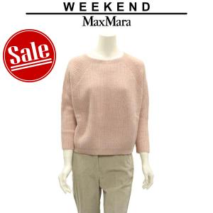 マックスマーラ セーター 七分袖 モヘア weekend MaxMara ピンク XENO 国内正規品