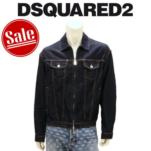 【2026年春夏】 ディースクエアード DSQUARED2 デニム ボンバージャケット シャツ 国内...