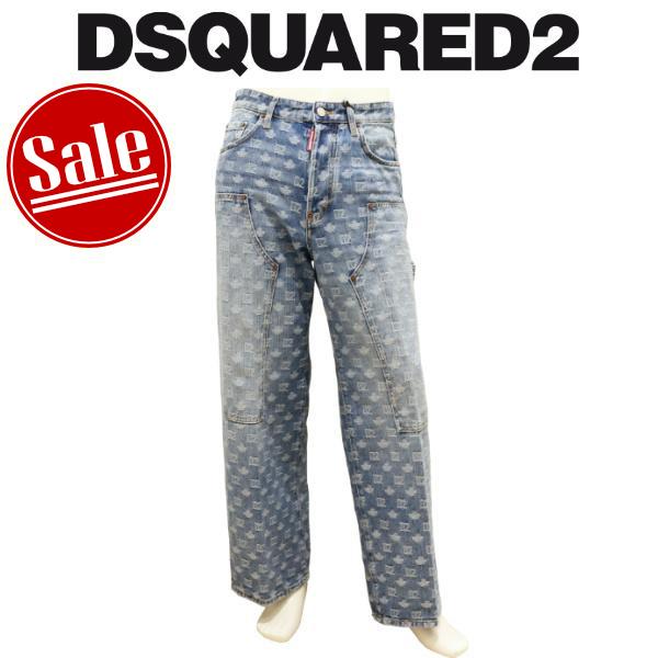 【2026年春夏】 ディースクエアード ジーンズ DSQUARED2 デニム ライトウォッシュ モノ...