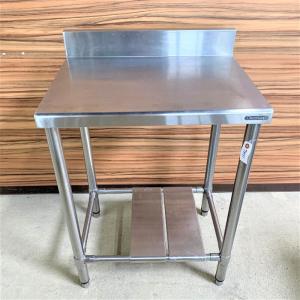 中古 業務用 ステンレス 作業台 厨房機器 No 7451 信頼 幅600 奥行450 高800 送料無料