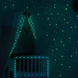 ウォールステッカー 星 蛍光シール プラネタリ...の詳細画像2