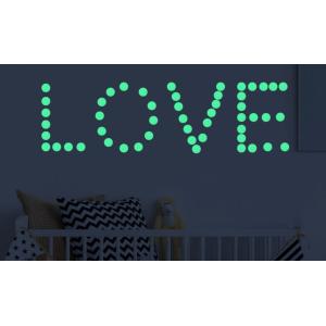 ウォールステッカー 星 蛍光シール プラネタリ...の詳細画像3