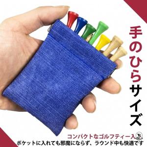 ゴルフ ティーケース バネ口 コンパクト ホル...の詳細画像1