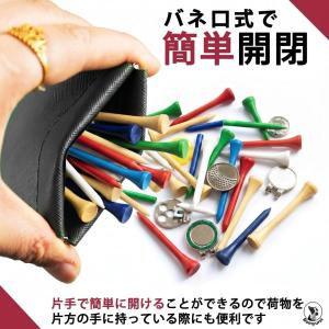 ゴルフ ティーケース バネ口 コンパクト ホル...の詳細画像3
