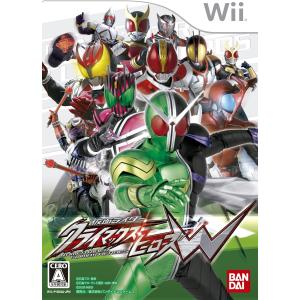 仮面ライダー クライマックスヒーローズW (ダブル) (同梱特典無し) - Wii ケース 説明書 付き 中古 オススメ かんたん｜kanedasyoten