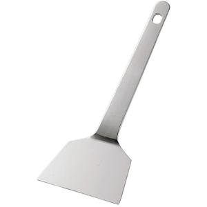 鉄板焼き用品 18-0お好み焼き用チリトリ大 1-1012-0201 : 料理道具の
