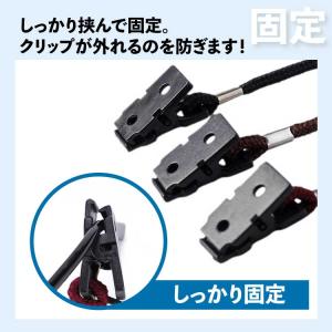 帽子クリップ ハットクリップ 2本セット 強風...の詳細画像3