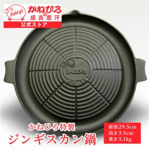 パール金属 深型ジンギスカン鍋27cm スプラウト 鉄鋳物製 （ 鉄板 鉄