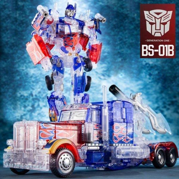 BLACK MAMBA BS-01B Optimus Prime Transformers 透明版 ...