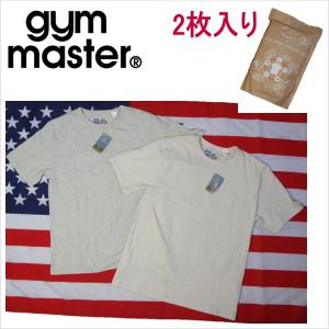 gym master ジムマスター 半袖2枚組 コットンTシャツ G821500 カナダ アメカジ サイズM｜kaneko