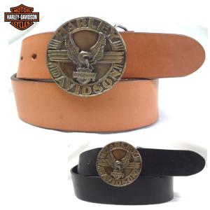 Harley Davidson（ハーレー・ダビッドソン） ベルト 本革サドルレザー