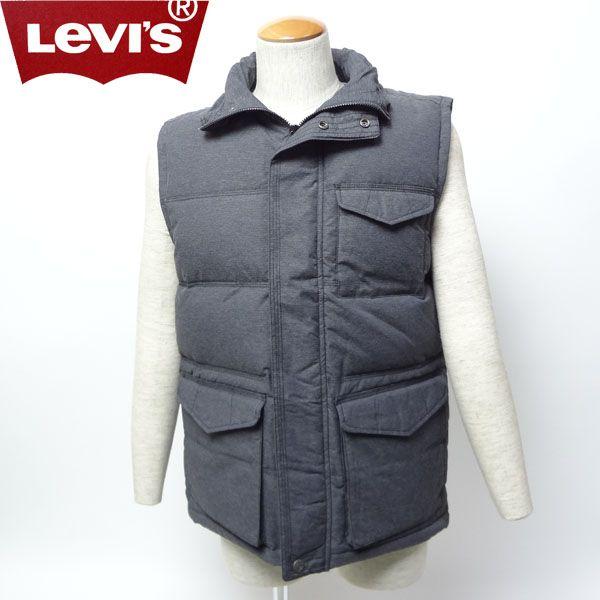 Levi&apos;s ダウンベスト リーバイス 72184-0001/グレーブラック ジャケット 冬物 日本...