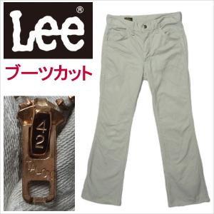 リー Lee デニム レディース ジーンズ ブーツカット オフホワイト ジーパン G カジュアル｜kaneko