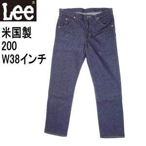 リー Lee 米国製 アメリカ製 ジーンズ 200 デニム ライダース メンズ カジュアル W38インチ 裾上げ無料 大きいサイズ｜kaneko
