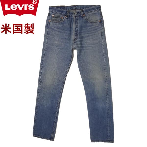 W33インチ リーバイス ジーンズ 501 米国製 ジーパン アメリカ製 古着 levi&apos;s MAD...