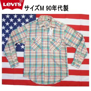 H□90s□リーバイス/Levi's サドルマンタグ オレンジタブ 長袖デニム