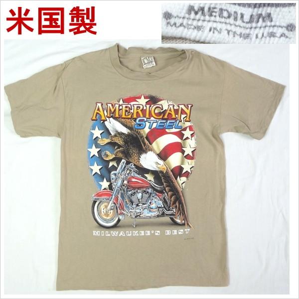 Tシャツ アメカジ 米国製 アメリカ製 USA製 アメリカサイズM　日本L